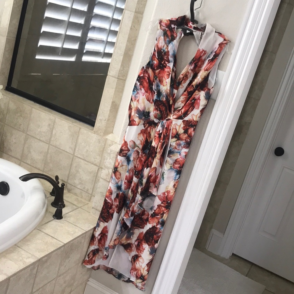 Haute Hippie hi-low dress